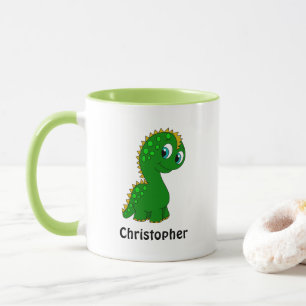 Caneca Dinossauro Gato Personalizado
