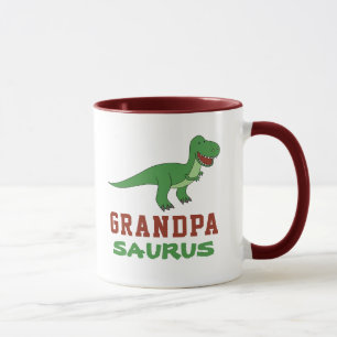 Caneca Dinossauro T-Rex Dino Avô Abuelo Grandpasauro