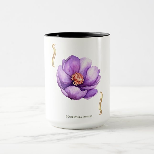 Caneca Dipladenia Floral Design – Tropical (Centro)