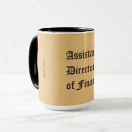 Caneca "Diretor adjunto das Finanças"