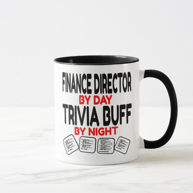 Caneca Diretor Financeiro Adora Jogar Trivia (Direita)