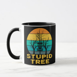 Caneca Disk Golf Frisbee Golf Stupid tree verão Esporte