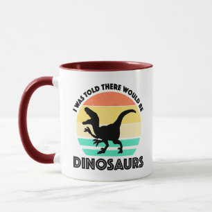 Caneca Disseram-me que Haveria Dinossauros