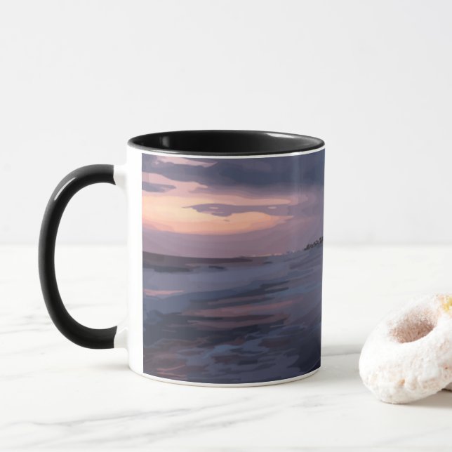 Caneca Distância da Terra (Com Donut)