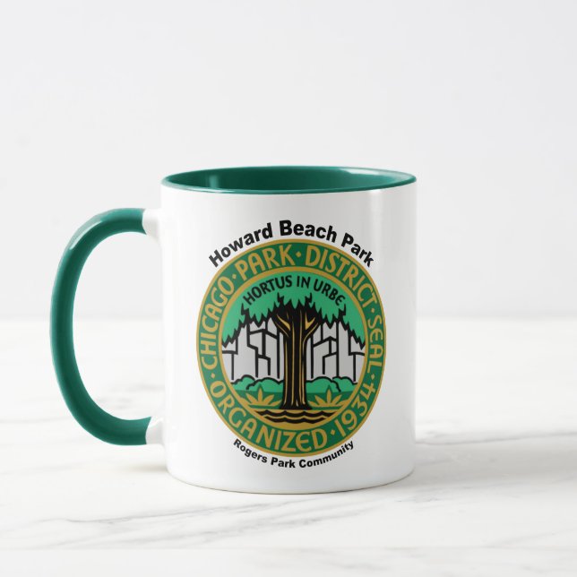 Caneca Distrito de Parques de Chicago, Parque Howard Beac (Esquerda)