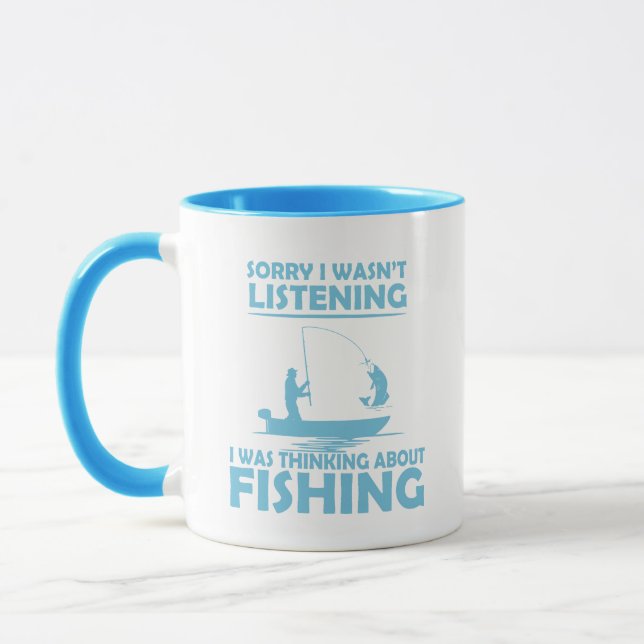 Caneca Ditos engraçados de pesca (Esquerda)