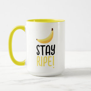 Caneca Dívadas de festa de banana retrô engraçadas Puns e