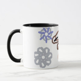 Caneca Diversão de lhama no inverno
