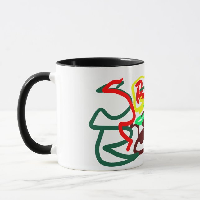 Caneca Diversão de outono da raposa (Esquerda)
