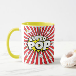 Caneca Diversão de POP SUPER! Pun | Pipoca e Estrelas |