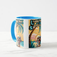 Diversão de Verão: Óculos de sol num cão Na moda