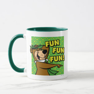 Caneca Diversão divertida do Yogi Bear