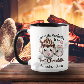 Caneca Diversão "Marshmallow to My Hot Chocolate" Persona