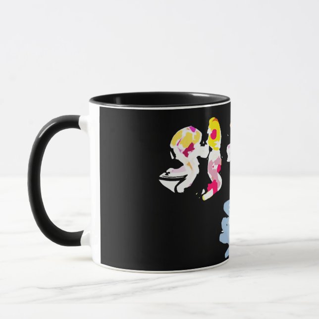 Caneca Diversão no mar verão  (Esquerda)