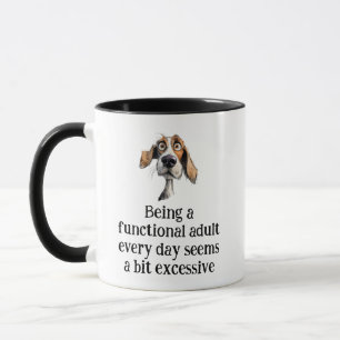 Caneca Diversão Ser Adulto Funcional Todos Os Dias