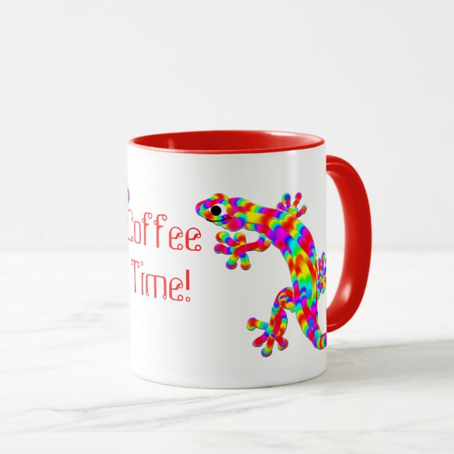 Caneca Diversão Sidney Salamander Coffee Mug (Frente Esquerda)