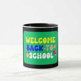 Caneca Divertida da Escola - Máscara para a Escola
