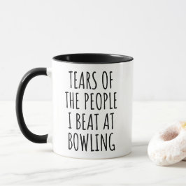 Caneca Divertida de Boliche - Presente Humorístico