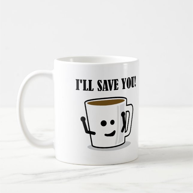Caneca Divertida ou Caneca de Viagem Café Vai Te S (Esquerda)