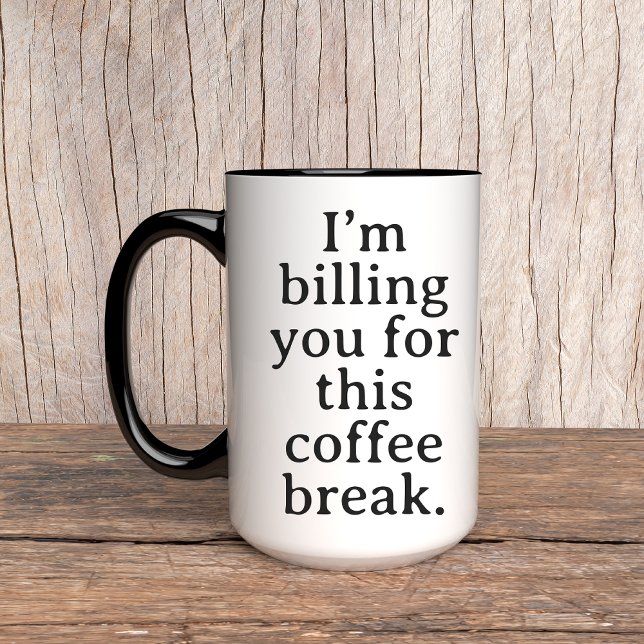 Caneca Divertida para Advogado, Contador e Present (billing coffee mug, funny coffee mug, office humor mug, coworker gift, boss gift, lawyer mug)