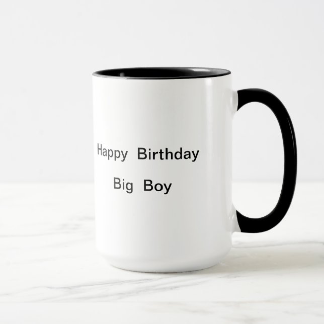 Caneca Divertido 50 Parabéns Grande Garoto Gift Mug (Direita)