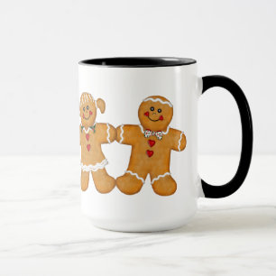 Caneca Divertimento do pão-de-espécie - casal