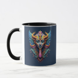 Caneca Divindade Alada Mística