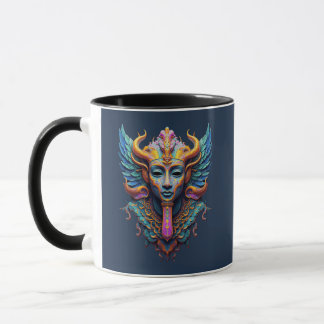 Caneca Divindade Alada Mística
