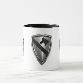 Caneca Divisão de Cavalaria 1rua de Aço