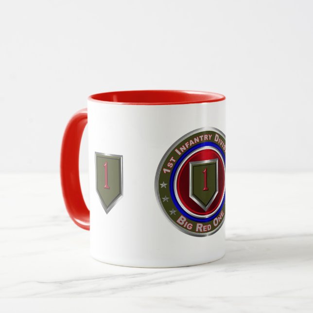 Caneca Divisão de Infantaria de ruas  (Frente Esquerda)
