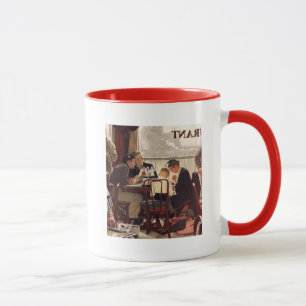 Caneca Dizendo a benevolência por Norman Rockwell