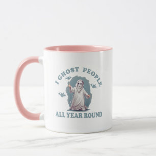 Caneca Dizendo engraçado da temporada assustadora do Hall