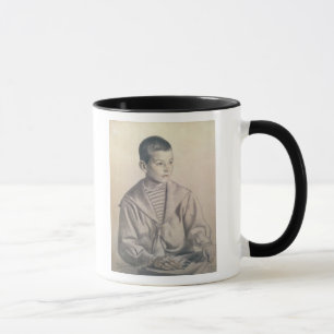 Caneca Dmitri Dmitrievich Shostakovich como uma criança