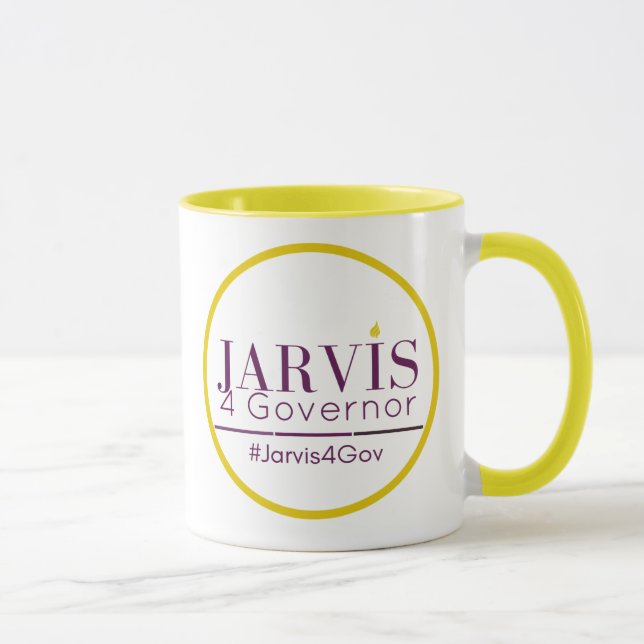 Caneca do 2-Tom do governador de Jarvis 4 (Direita)