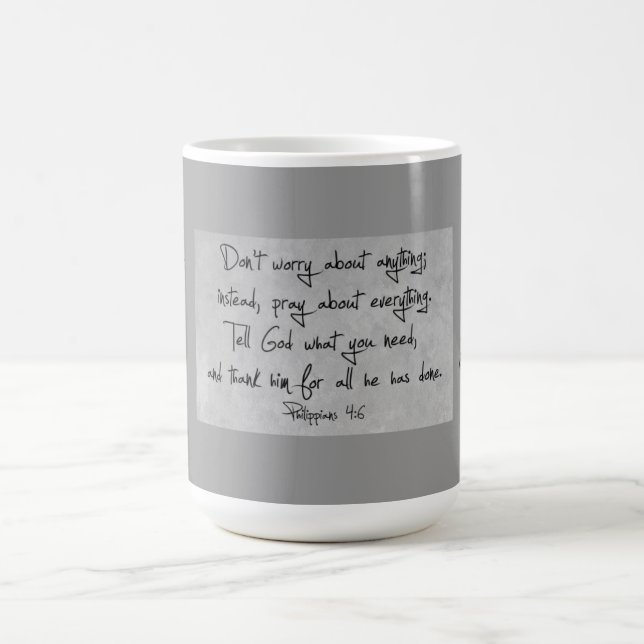 Caneca do 4:6 dos Philippians (Centro)