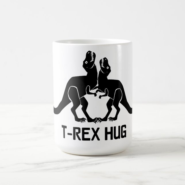 Caneca do abraço de T-Rex (Centro)