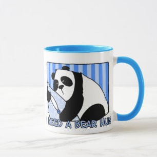 caneca do abraço de urso