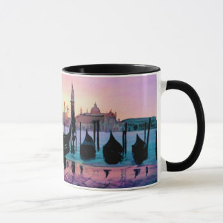 Caneca Do "aguarela da gôndola de St Mark nascer do sol"
