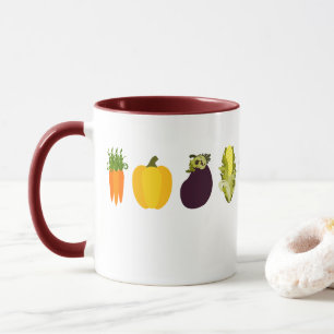 Caneca do amante do vegetariano