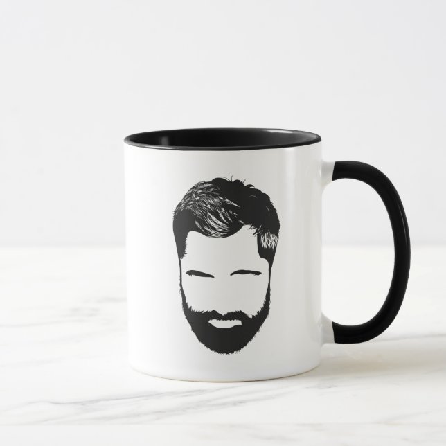 Caneca do amor da barba (Direita)