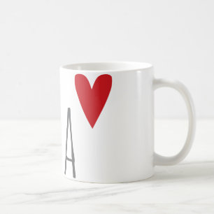 Caneca do amor da ioga