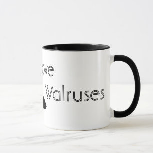Caneca do amor da morsa