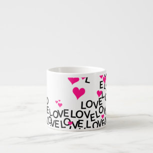 Caneca do amor do dia dos namorados