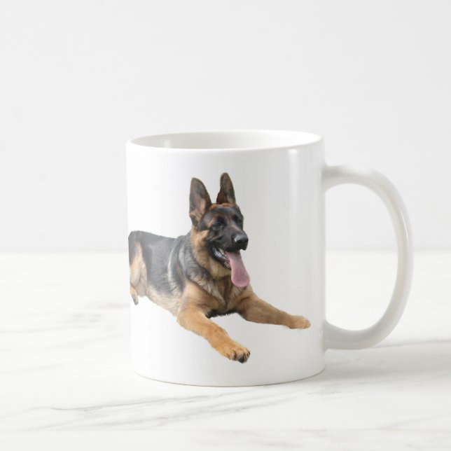 Caneca do amor do german shepherd (Direita)