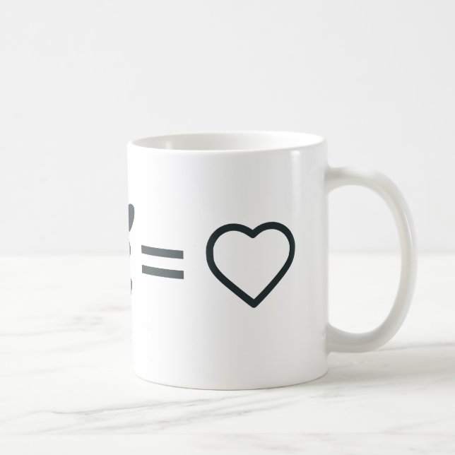 Caneca do amor do GNOMO (Direita)
