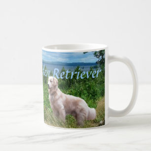 Caneca do amor do golden retriever