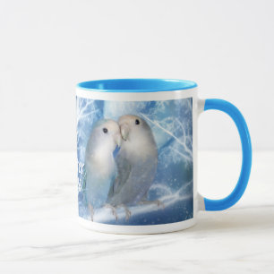 Caneca do amor do inverno