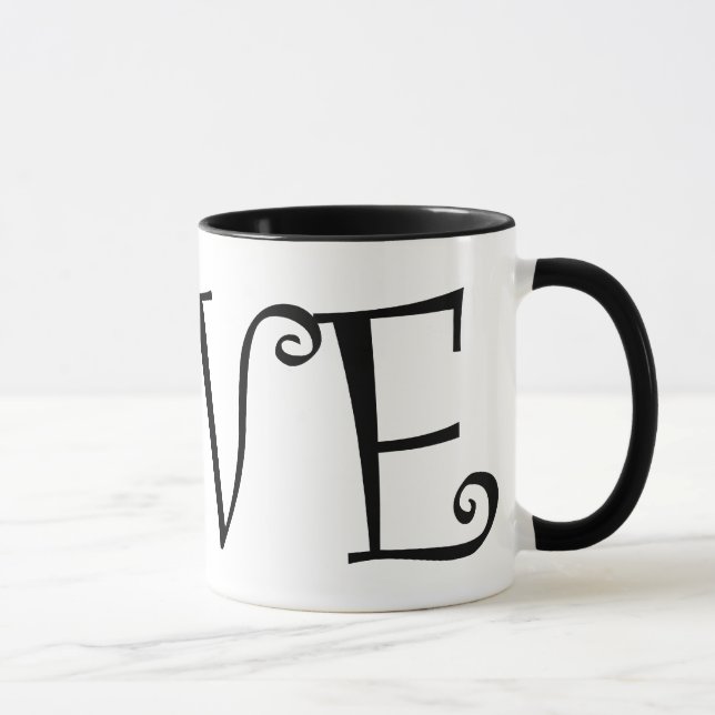 Caneca do amor do joaninha (Direita)