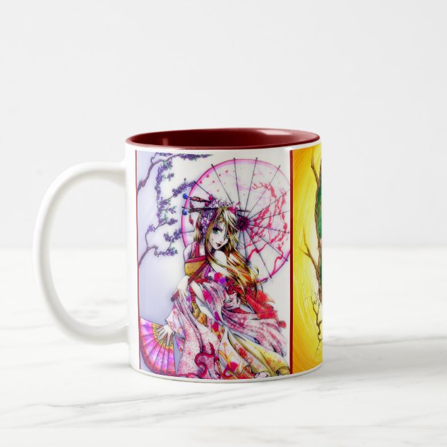 Caneca do Anime do marcador (Esquerda)