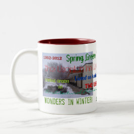 Caneca do aniversário da pensão de Usonian